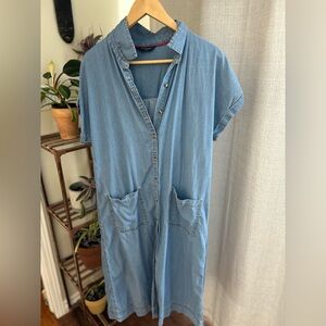 NWOT Denver Hayes Blue Denim Dress